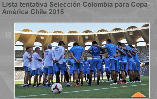 哥伦比亚美洲杯30人大名单:J罗领衔 法尔考入