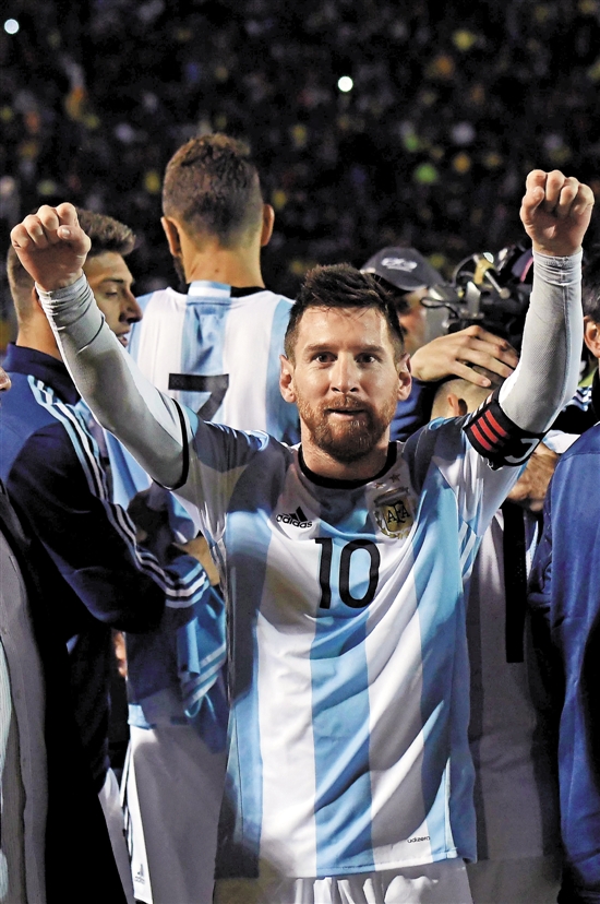 世预赛南美区 梅西演戏法拯救阿根廷-滚动