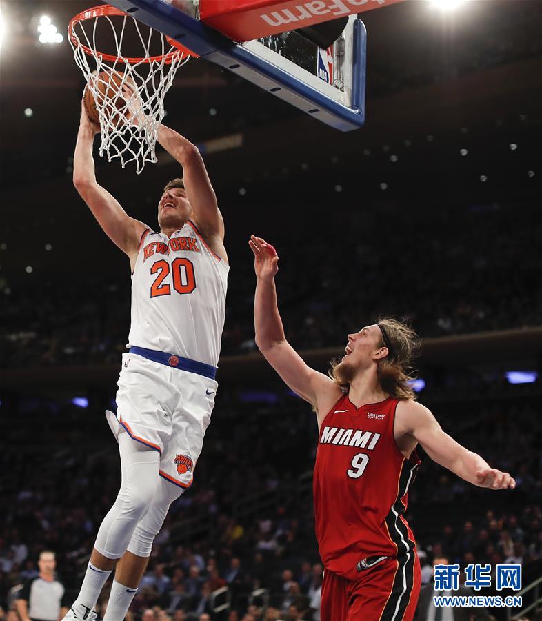 (體育)(1)籃球——NBA常規賽:尼克斯勝熱火