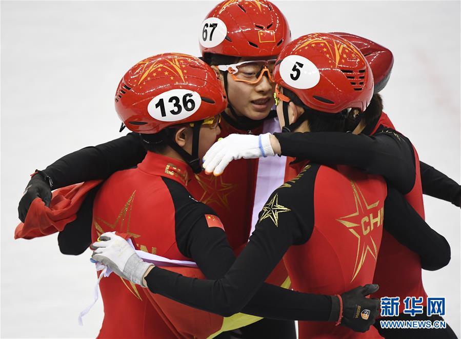 （冬奥会）（1）短道速滑――女子3000米接力：中国队犯规无缘奖牌