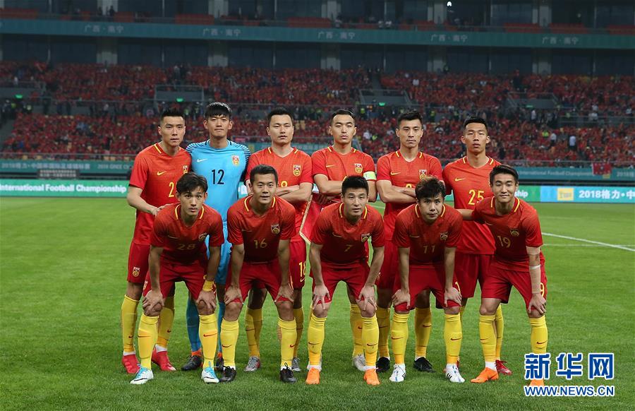 (体育)(1)足球--中国杯:中国对阵威尔士