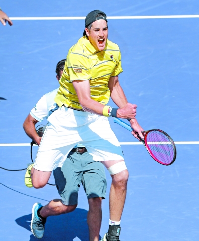 迈阿密网球公开赛:伊斯内尔首夺ATP大师赛冠军