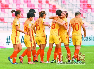 中国女足成首支通过预选赛晋级世界杯的球队 