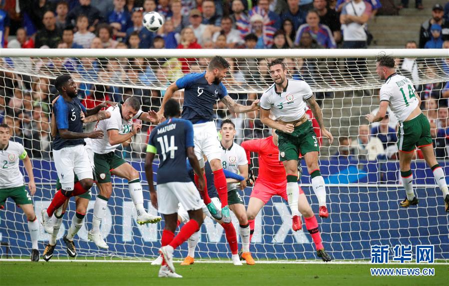 （体育）（3）足球――友谊赛：法国胜爱尔兰