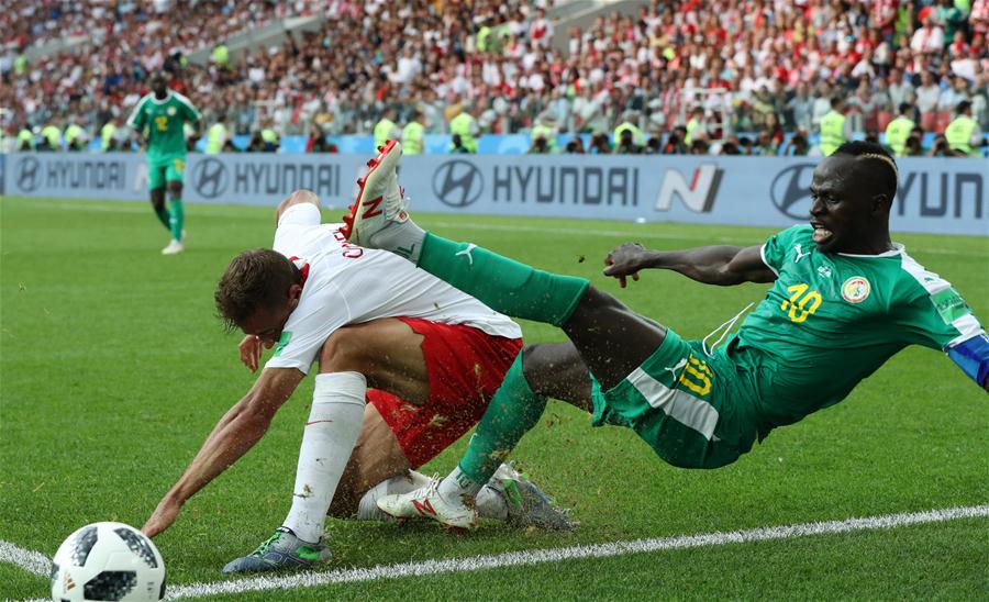 （世界杯）（3）足球――H组：塞内加尔队胜波兰队