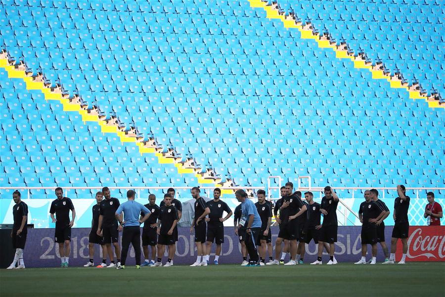 （世界杯）（7）足球――A组：乌拉圭队备战