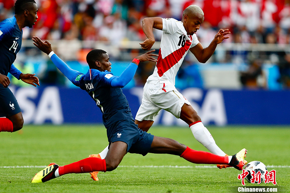 姆巴佩打进个人世界杯首球 法国1-0胜秘鲁率先