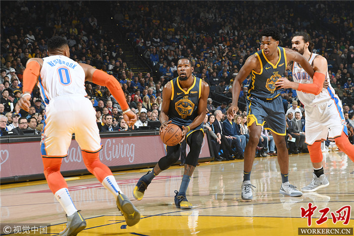 1819nba雷霆12395金州勇士威少三双施罗德32分