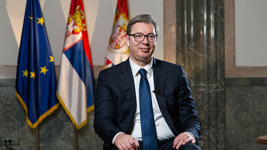 塞尔维亚总统：“一带一路”倡议如同“赠人玫瑰? title=
